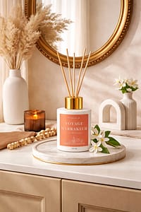 diffuseur bâton 100ml parfum maison fleur oranger intérieur chaleureux