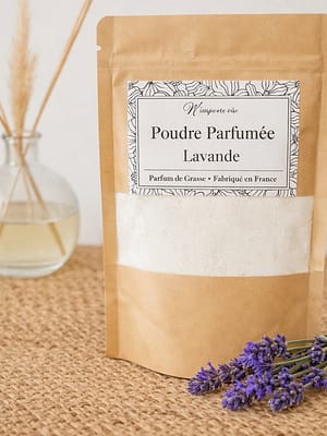 poudre parfumee lavande parfum maison provence aspirateur