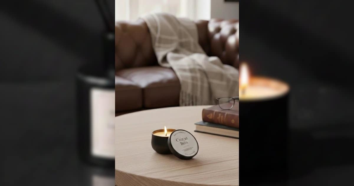 plaisir d'offrir cadeau sophistiqué parfumé bougie diffuseur design n'importe où Bougie parfumée de la collection Khrôma apporte une présence et transforme la pièce