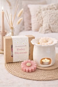 brule parfum marguerite daisy ceramique diffuseur fondants parfumes