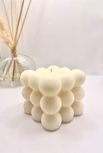 bougie originale fleur de coton