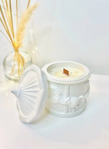 bougie parfumée artisanale carrousel