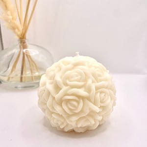 Bougie «La délicate » Parfum Rose Éternelle