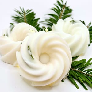 fondant parfumé sapin de noel; collection noel sous la neige