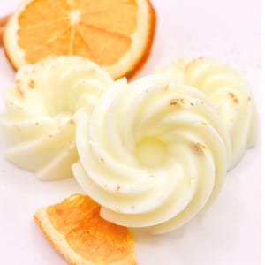 Fondant parfumé orange épicé, collection Noël sous la neige