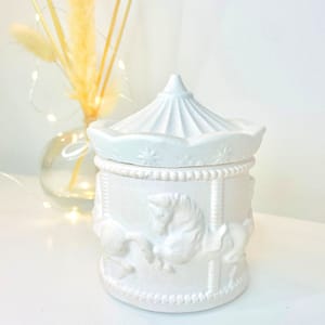bougie parfumée carrousel artisanale