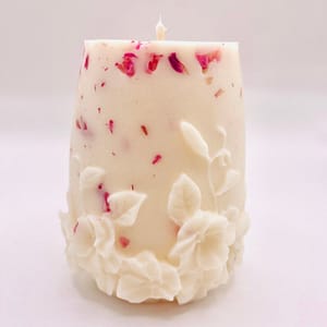 bougie parfumée Rose -ETERNELLE -