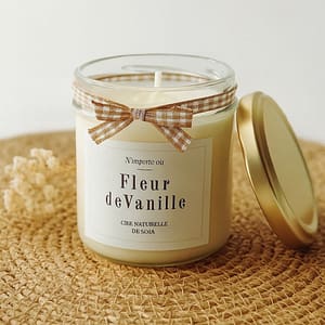 Bougie Parfumée bohème fleur de vanille