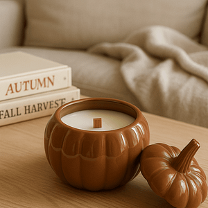 bougie parfumée Automne senteur marron chaud