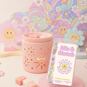 Coffret Brûle-Parfum Rose & Fondants Mix & Match