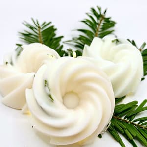 fondant parfumé sapin de noel; collection noel sous la neige