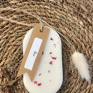 suspension parfumée rose