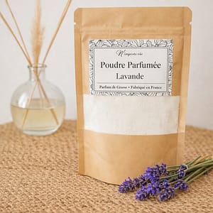 poudre parfumee lavande parfum maison provence aspirateur