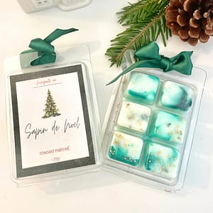 tablette fondante parfumée senteur sapin de noel