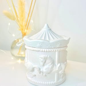 bougie parfumée carrousel artisanale