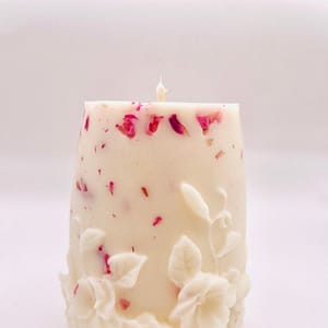 bougie parfumée Rose -ETERNELLE -