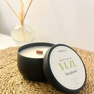 bougie Parfumée Yuzu énergisant.