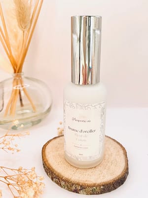 Brume d’oreiller parfumée senteur fleur de coton