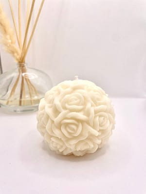 Bougie «La délicate  » Parfum Rose Éternelle