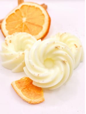 Fondant parfumé orange épicé, collection Noël sous la neige