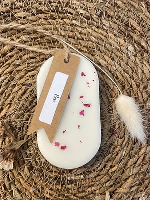 suspension parfumée rose