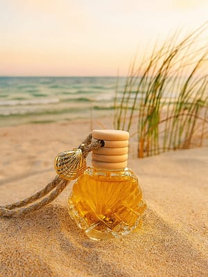 diffuseur parfum voiture souvenir de plage - Tiaré & Coco