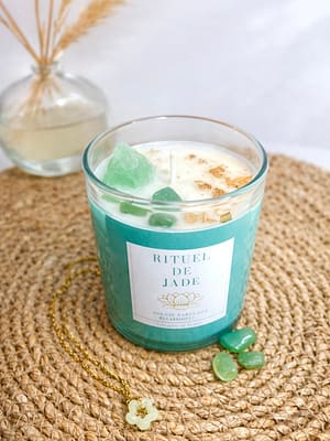bougie bijou Rituel de jade