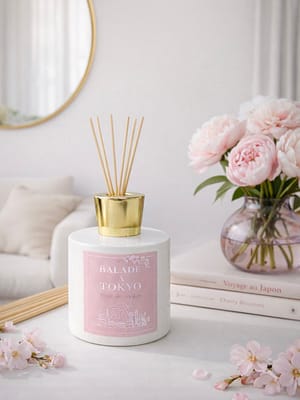 diffuseur parfum fleur de cerisier balade a tokyo parfum interieur