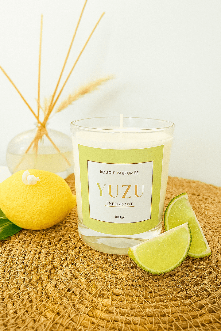bougie yuzu energisan