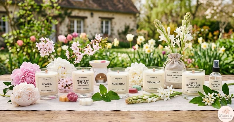 printemps 2026 sélection de parfums d'ambiance tendance