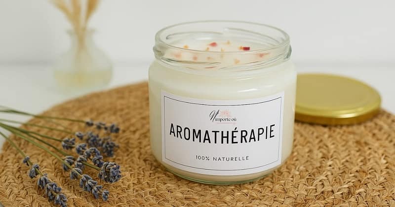 aromathérapie de salon avec les parfums d'ambiance