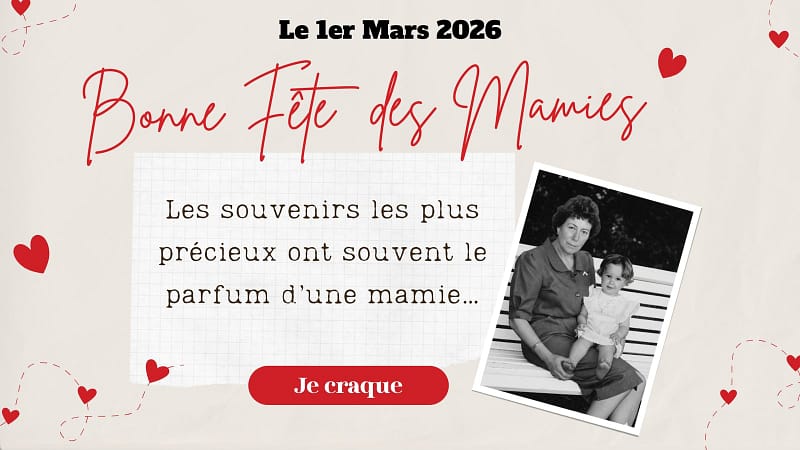 idée cadeau pour la Fête des Grands-Mères 2026